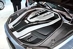 Blick in den Motorraum des BMW Concept 7series Active Hybrid