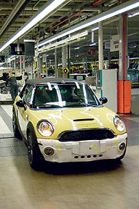 MINI Cooper Cabrio, Produktion