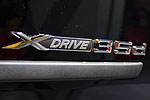 BMW X5 xDrive35d, Typschild
