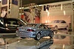Modell eines BMW 7 Hydrogen auf dem 7-forum.com Messestand