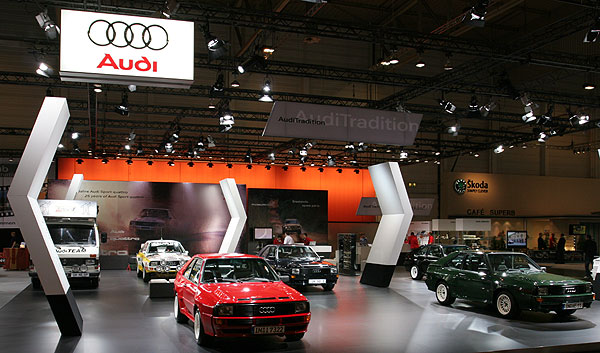 25 Jahre Audi quattro Ausstellung auf der Techno Classica 2008