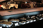 Mercedes Messe-Stand mit Mercedes Miniaturen