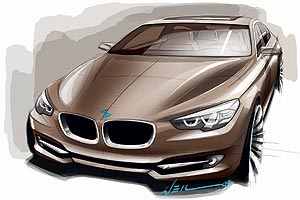BMW Concept 5 Series Grand Turismo, Design-Skizze