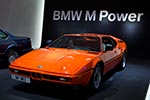 BMW M1 (E26), das erste BMW M Auto, Bauzeit: 1978-81, 6-Zyl.-Reihenmotor, Hubraum: 3.5 Liter, 277 PS, vmax: 265 km/h