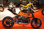 Motorrad auf der Essen Motor Show