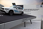 Weltpremiere auf der IAA: der BMW X1, hier auf dem Freigelände Agora der IAA 2009