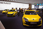gelbe Renault-Flotte auf der IAA