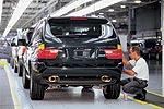 BMW Plant Spartanburg South Carolina, USA - X5 goes through final finish in Assembly