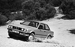 25 Jahre Allradantrieb bei BMW: der erste BMW mit Allradantrieb, der BMW 325ix (E30) im Jahr 1985