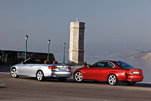 BMW 3er Cabrio, Faceliftmodell E93 und BMW 3er Coupé, Faceliftmodell E92