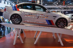 Akrapovic zeigt in Essen Titan-Abgasanlagen, hier am Beispiel einer BMW M3 Limousine