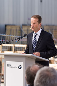 Rede von Dr. Herbert Diess, Vorstand der BMW AG für Einkauf und Lieferantennetzwerk.