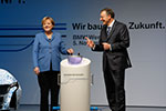Startschuss MCV Produktion BMW Werk Leipzig, Bundeskanzlerin Dr. Angela Merkel und Dr. Norbert Reithofer, Vorstandsvorsitzender BMW AG