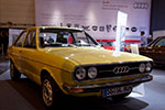 Audi 80 GL, Baujahr 1973, 4-Zyl.-4-Takt-Motor, 85 PS, 1.500 ccm, 170 km/h, Farbe: corona gelb