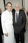 der bekannte Chef-Koch Thomas Keller und der berühmte Architekt Richard Meier
