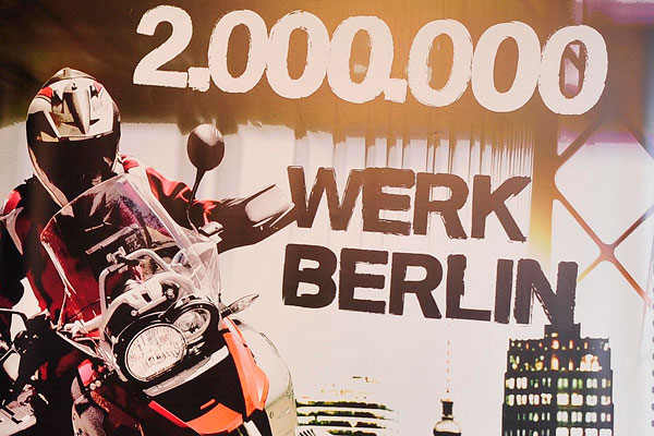 BMW Werk Berlin produziert zweimillionstes Motorrad