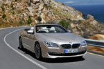 BMW 6er Cabrio on location