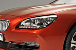 Das neue BMW 6er Coupe - Exterieur, Adaptive LED-Scheinwerfer für Abblend- und Fernlicht inklusive Kurvenfunktion, Nebelscheinwerfer in LED-Technik. Licht aus.