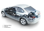 BMW ActiveE, technische Illustration