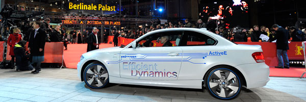 BMW Concept ActiveE. Eröffnungsfilm TRUE GRIT zu den 61. Internationale Filmfestspielen Berlin / Berlinale im Berlinale Palast am Potsdamer Platz in Berlin am 10.02.2011.