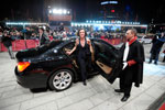 Berlinale 2011: Maria Schrader steigt aus einem 7er-BMW.