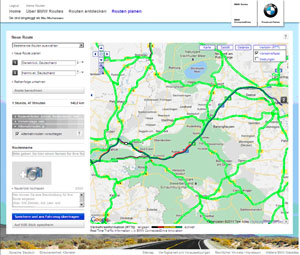 BMW ConnectedDrive: RTTI im BMW Routes PortalBMW ConnectedDrive: RTTI im BMW Routes Portal
