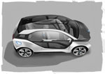 BMW i3 Concept, Designskizze