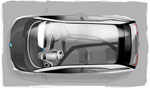 BMW i3 Concept, Designskizze