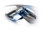 BMW i3 Concept, Interieur, Designskizze