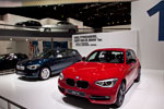 die BMW 1er Reihe feierte auf der IAA 2011 Weltpremiere