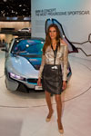 Messe-Personal bei BMW