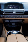 BMW 760Li (E66), Mittelkonsole mit iDrive Controller