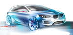 BMW Concept Active Tourer, Designskizze