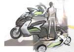 BMW C evolution, Designskizze