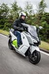 BMW C evolution, Fahraufnahme