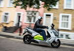 BMW C evolution, Fahraufnahme