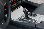 BMW M550d xDrive, 8-Gang Automatik-Getriebe, Mittelkonsole mit Schalthebel und iDrive Controller