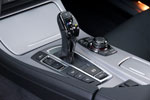 BMW M550d xDrive, 8-Gang Automatik-Getriebe, Mittelkonsole mit Schalthebel und iDrive Controller