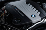 BMW M550d xDrive, Motor, CO2-Ausstoss von 169 Gramm je Kilometer
