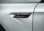 BMW M6 Gran Coupe, Blinker in der seitlichen Kieme