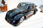 Black Curent III Electric VW Beetle, schnellstes E-Auto im Dragster Sport. Die Viertelmeile legte er in 9,51 Sek. zurck und war dabei ber 217 km/h schnell. 