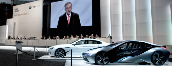 92. ordentliche Hauptversammlung der BMW AG am 16. Mai 2012 in der Olympiahalle in Mnchen