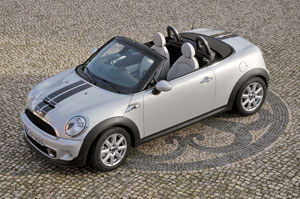 MINI Roadster on location in Lissabon