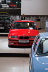 BMW 325i (Modell E36) in der Ausstellung BMW 3er Generationen