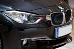 BMW 328i (Modell F30), BMW Niere mit Übergang zu den Scheinwerfern