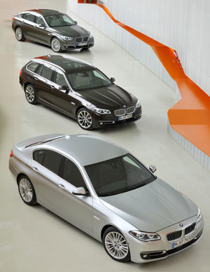 Facelift fr die BMW 5er Reihe: Limousine, Touring, Gran Turismo