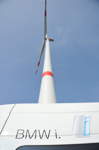 BMW i3 Produktion BMW Werk Leipzig: Eine von vier Windenergieanlagen.