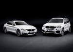 Das neue BMW 2er Coup� und dr neue BMW X5, jeweils mit BMW M Performance Zubeh�r.