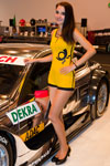 Essen Motor Show 2013: Grid-Girl in der DTM-Ausstellung