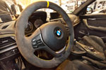 Essen Motor Show 2013: Manhart MH1 400 auf Basis BMW M 135i mit BMW M Performance Sportlenkrad